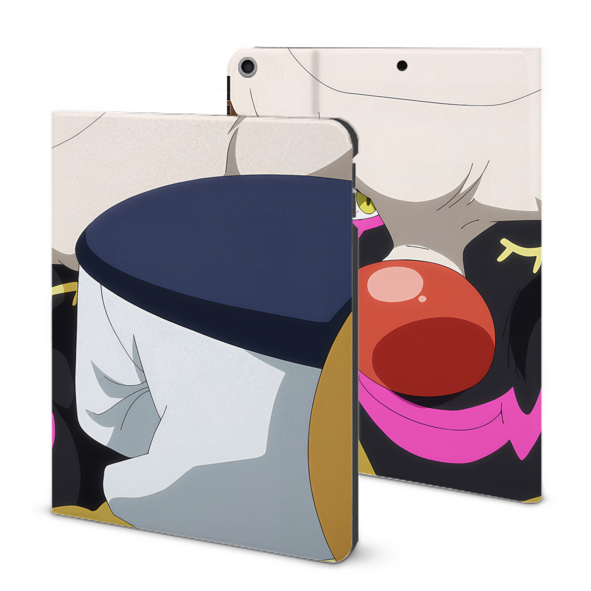 （画像用） 転スラ Regarding Reincarnated to Slime IPad ケース ブック型 PUレザー TPU 耐衝撃 軽量 薄型 ペン収納なし 全面保護 IPad 各モデル対応